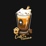 CatPuccino-womens v-neck tee-Snouleaf