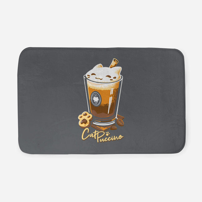 CatPuccino-none memory foam bath mat-Snouleaf
