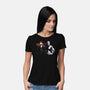 Laser Fiction-womens basic tee-Boggs Nicolas