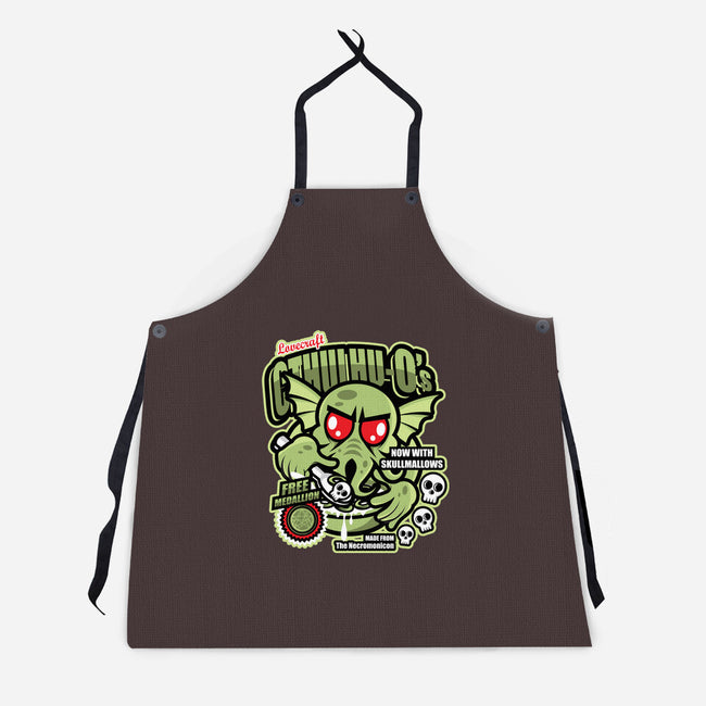 Cthulhu O's-unisex kitchen apron-jrberger