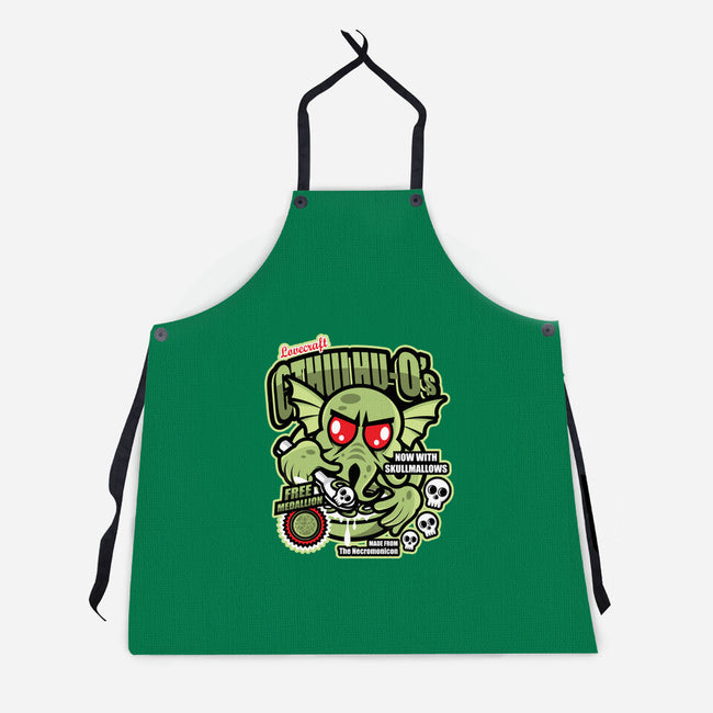 Cthulhu O's-unisex kitchen apron-jrberger
