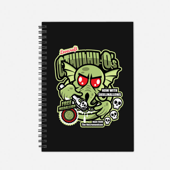 Cthulhu O's-none dot grid notebook-jrberger