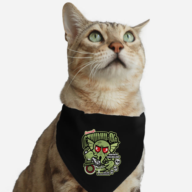 Cthulhu O's-cat adjustable pet collar-jrberger