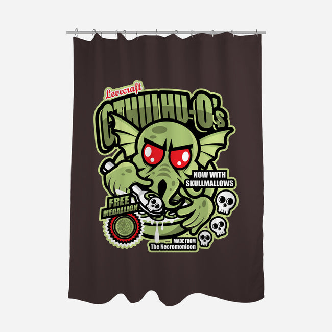 Cthulhu O's-none polyester shower curtain-jrberger