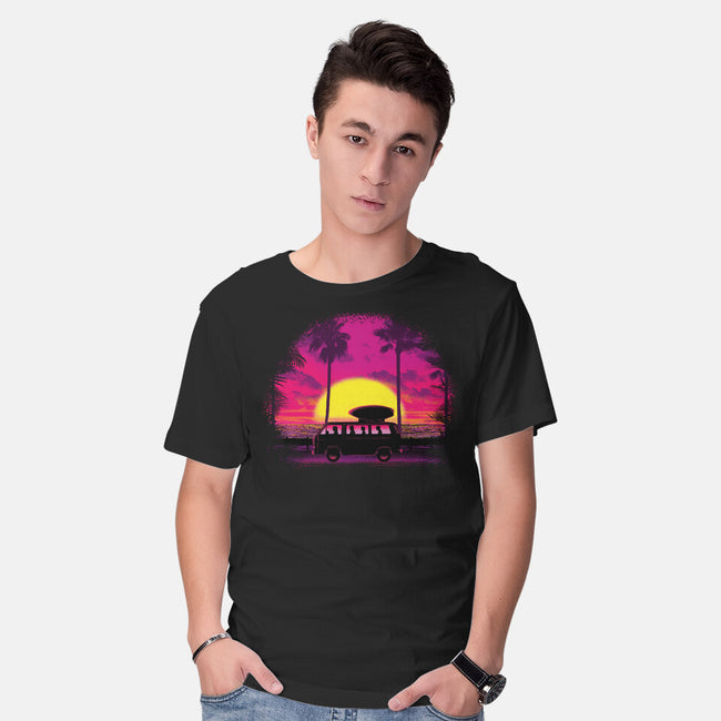 Surfer Boys-mens basic tee-kuriz