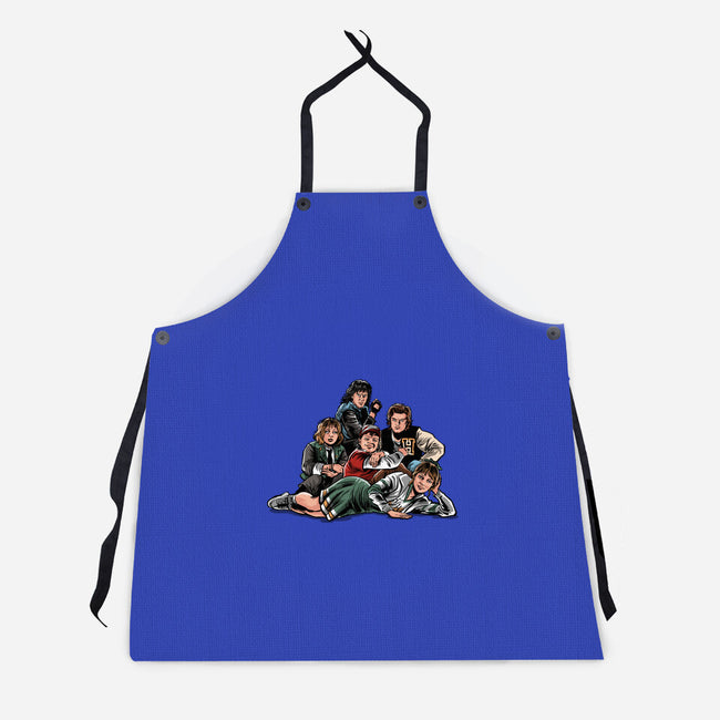 The Hellbreakfast Club-unisex kitchen apron-zascanauta