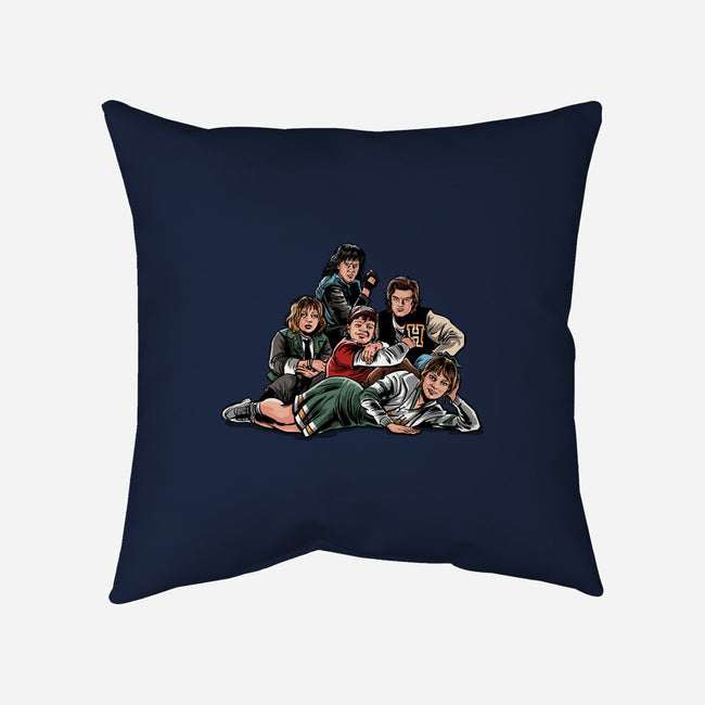 The Hellbreakfast Club-none removable cover w insert throw pillow-zascanauta