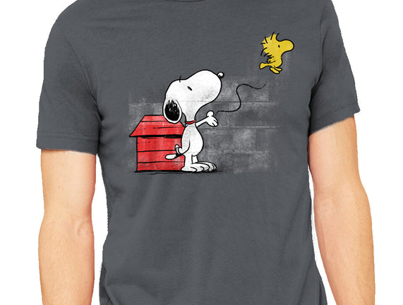 Dog With Bird