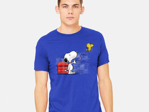 Dog With Bird