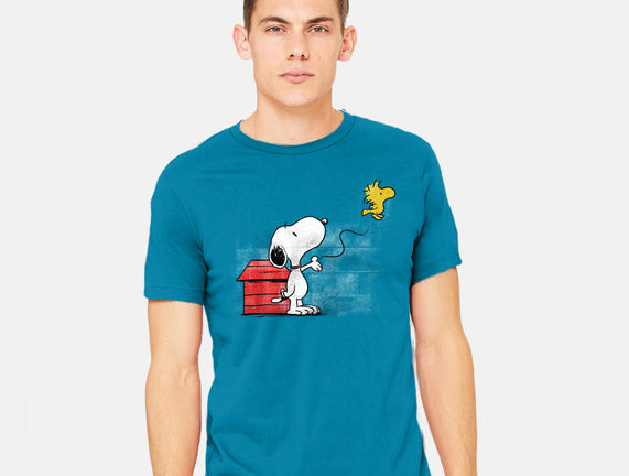 Dog With Bird
