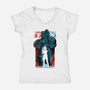Project Nemesis-womens v-neck tee-Guilherme magno de oliveira