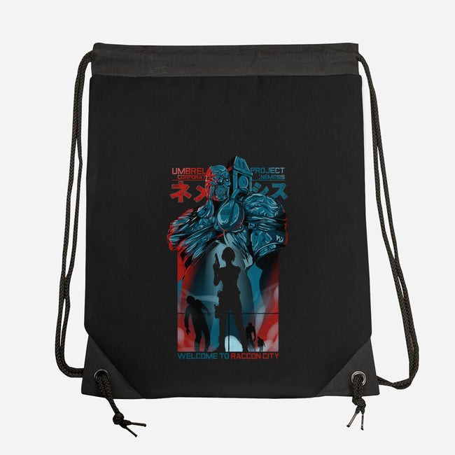 Project Nemesis-none drawstring bag-Guilherme magno de oliveira