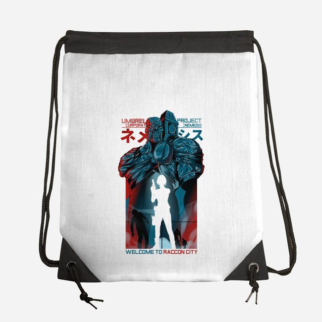 Project Nemesis-none drawstring bag-Guilherme magno de oliveira