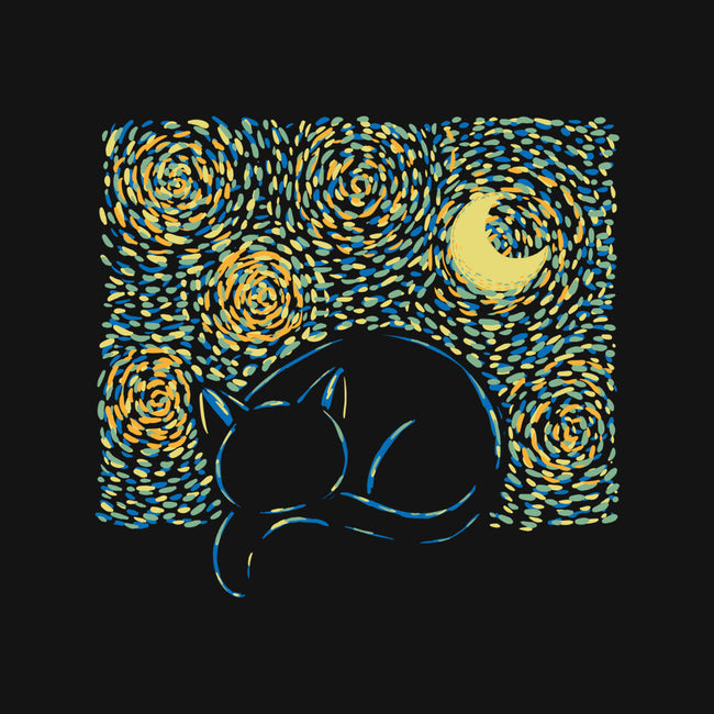 Starry Cat-youth crew neck sweatshirt-yumie