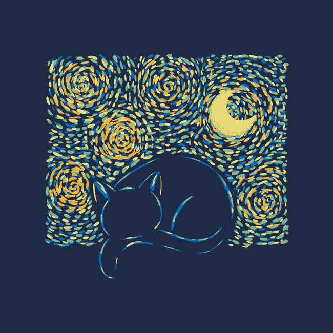 Starry Cat-mens heavyweight tee-yumie