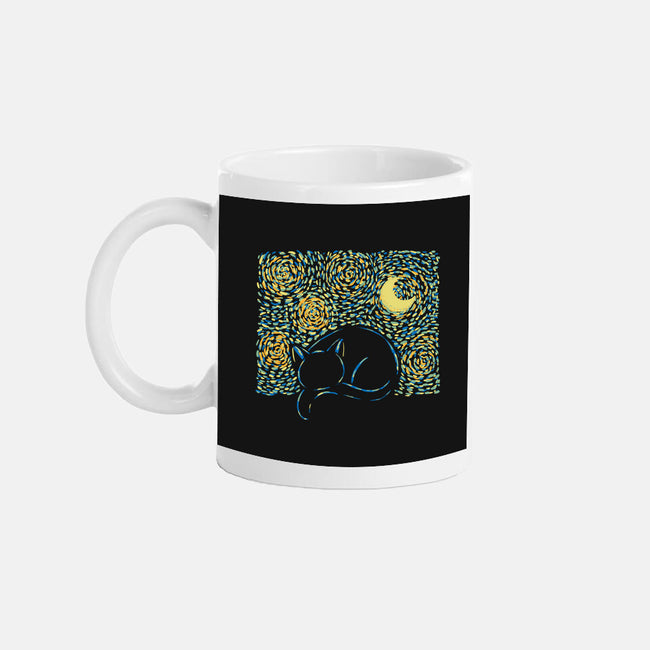 Starry Cat-none mug drinkware-yumie