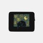 Starry Cat-none zippered laptop sleeve-yumie