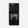 Starry Cat-samsung snap phone case-yumie