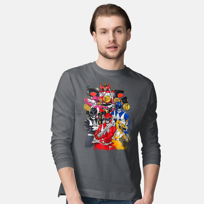 Galatian Warriors-mens long sleeved tee-Conjura Geek