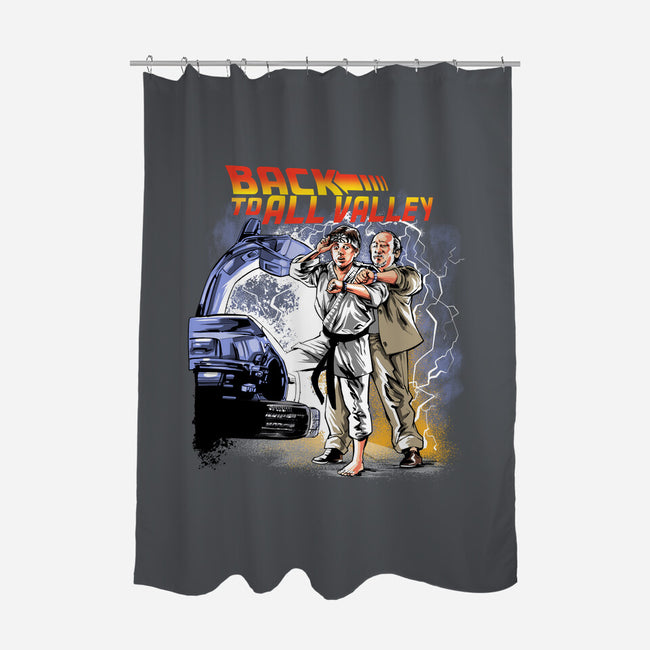 Back To All Valley-none polyester shower curtain-zascanauta
