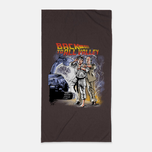 Back To All Valley-none beach towel-zascanauta
