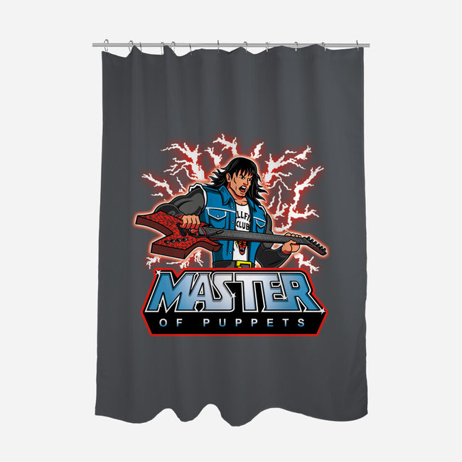 Puppet Master-none polyester shower curtain-Olipop