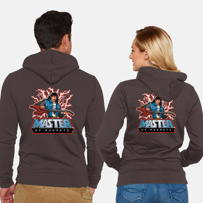 Puppet Master-unisex zip-up sweatshirt-Olipop