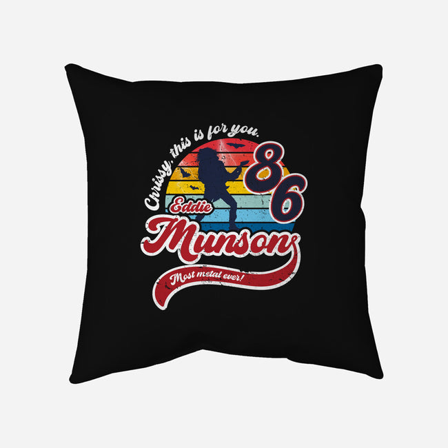 For Chrissy-none removable cover w insert throw pillow-DrMonekers