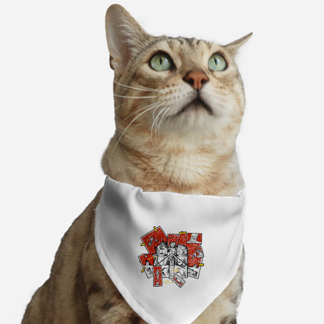 The Inverted Town-cat adjustable pet collar-leepianti
