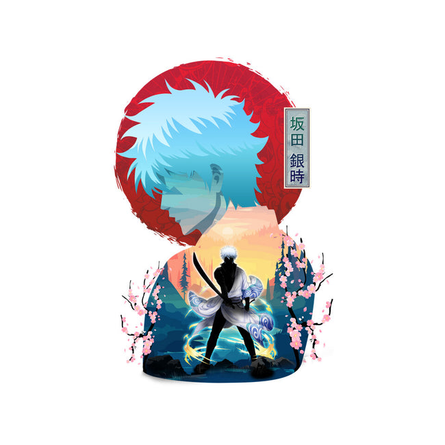 Sakata Gintoki-none glossy sticker-sacca