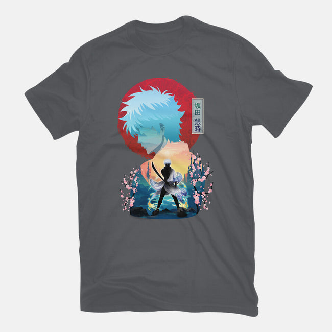 Sakata Gintoki-womens fitted tee-sacca