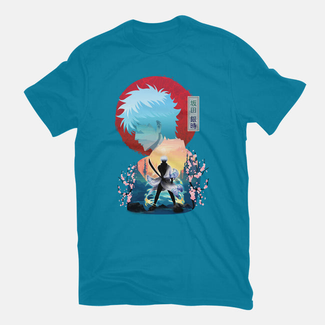 Sakata Gintoki-womens fitted tee-sacca