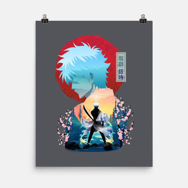 Sakata Gintoki-none matte poster-sacca