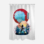 Sakata Gintoki-none polyester shower curtain-sacca