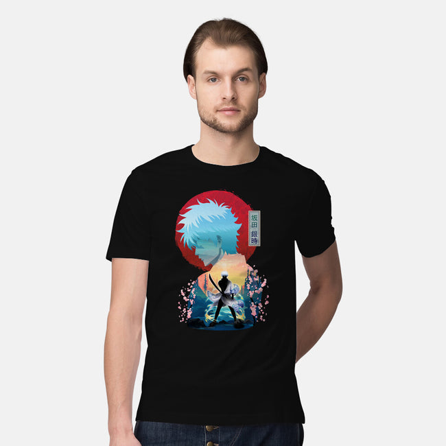 Sakata Gintoki-mens premium tee-sacca