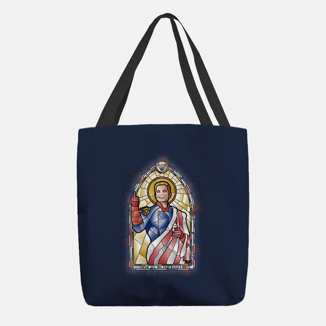 Personal Jesus-none basic tote bag-se7te
