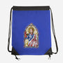 Personal Jesus-none drawstring bag-se7te