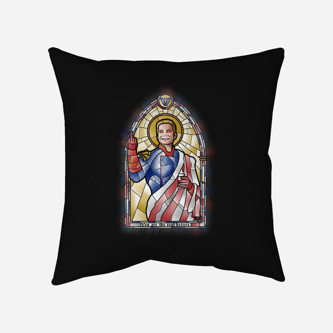Personal Jesus-none removable cover w insert throw pillow-se7te