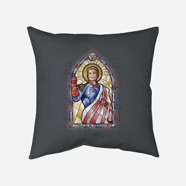 Personal Jesus-none removable cover w insert throw pillow-se7te