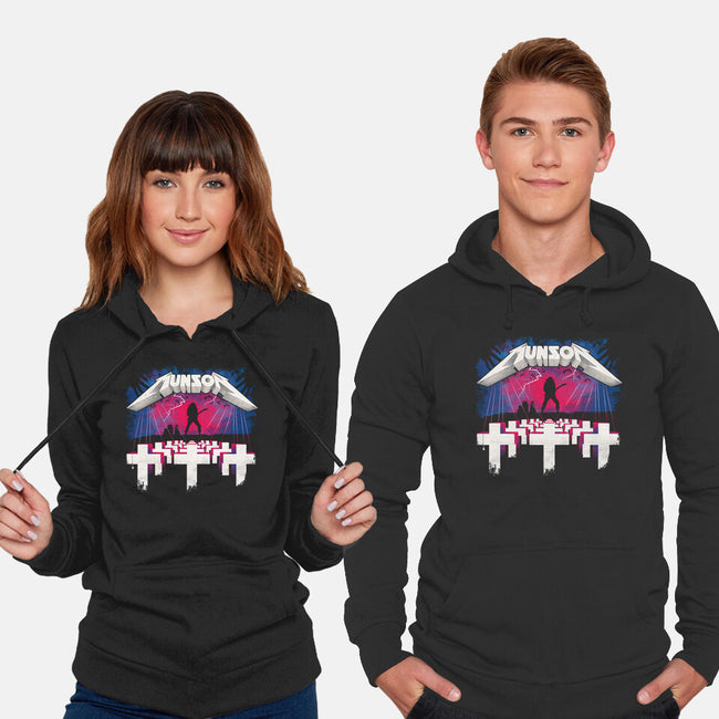 Munson Master Of Metal-unisex pullover sweatshirt-rocketman_art