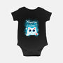 Pawsitive Vibes-baby basic onesie-erion_designs