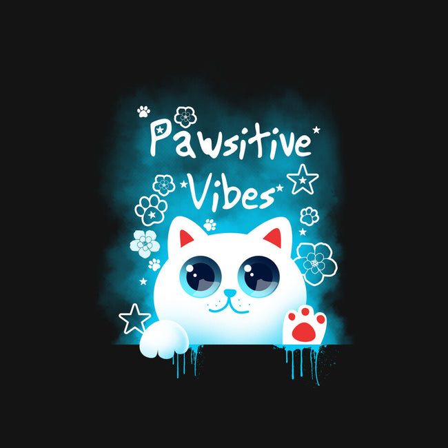 Pawsitive Vibes-mens basic tee-erion_designs