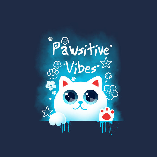 Pawsitive Vibes-none basic tote bag-erion_designs