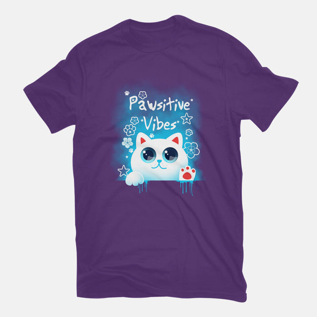 Pawsitive Vibes-mens premium tee-erion_designs