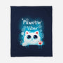 Pawsitive Vibes-none fleece blanket-erion_designs