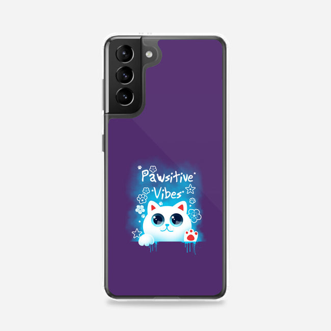 Pawsitive Vibes-samsung snap phone case-erion_designs