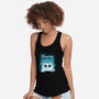 Pawsitive Vibes-womens racerback tank-erion_designs