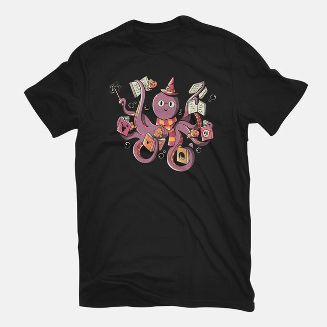 Magic Octopus-womens basic tee-tobefonseca