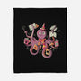 Magic Octopus-none fleece blanket-tobefonseca