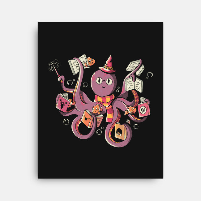 Magic Octopus-none stretched canvas-tobefonseca